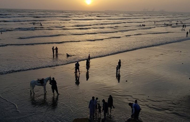 Clifton Beach, Karachi, Karachi, Pakistan